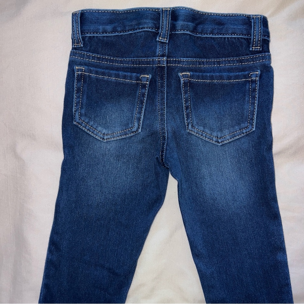 Cat & Jack Dark Blue‎ Ultimate Stretch Jeggings 4T - Picture 8 of 14